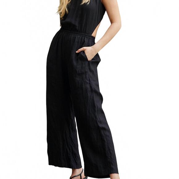 NEW VELVET BY GRAHAM & SPENCER vivi pants in black - Picture 4 of 4